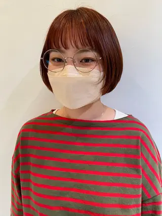 ショート カラー Tomoka🐶🌟 似合わせカット✂︎のヘアスタイル