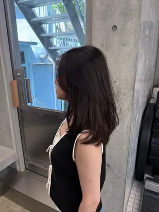 ロング カラー 誰よりも丁寧なカット 🍀小林輝のヘアスタイル