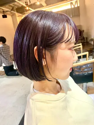 ショート カラー メンズヘア/レイヤー /ボブ山内春輝のヘアスタイル