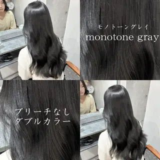 ロング 透明感カラー❄️要 半個室×マンツーマンのヘアスタイル