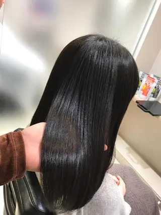 ミディアム かねやす ゆなのヘアスタイル