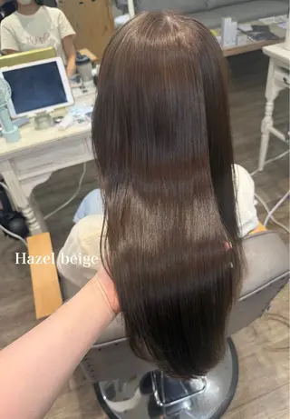 セミロング Rinka/レイヤー /透明感カラーのヘアスタイル