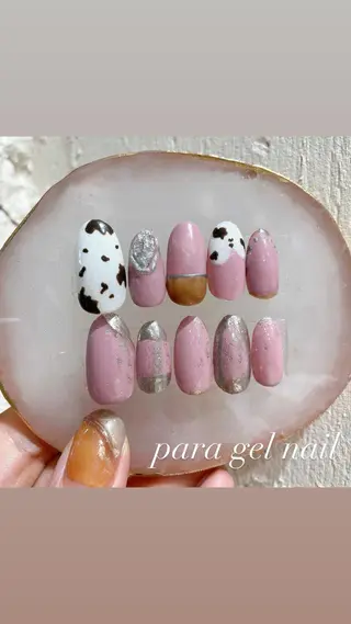 ネイル 淡色ネイル 🎀moeのネイルデザイン