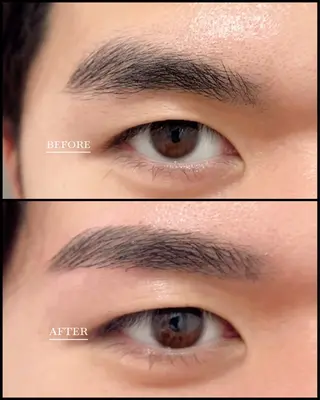 メンズ アイブロウ shall cocotteのマツエク・マツパデザイン