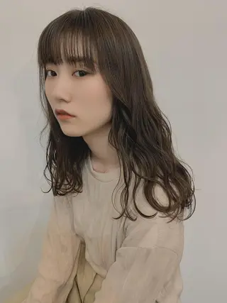 セミロング Sachiko ❤︎Pressのヘアスタイル