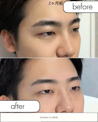 アイブロウ M DIALILY.所属・メンズアイブロウ専門  / YUSUKEの眉毛・アイブロウイメージ
