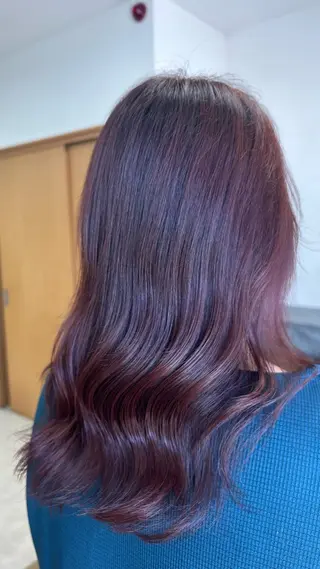 セミロング ❄️艶カラー/レイヤ ー/ボブ/mao❄️のヘアスタイル