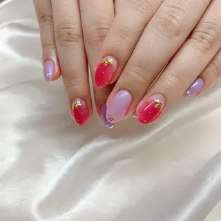 ネイル ネイリストUSUI♡ パラジェルフィルインのネイルデザイン