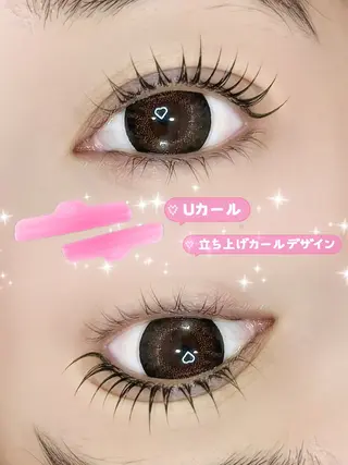 マツエク・マツパ une fleur JURIのマツエク・マツパデザイン