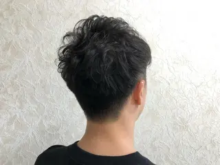 ショート パーマ メンズ 髪質改善/ストレート /半個室/大岡輝己のヘアスタイル