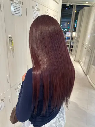 ロング カラー SIGMA latte所属・畑中 夢のヘアスタイル