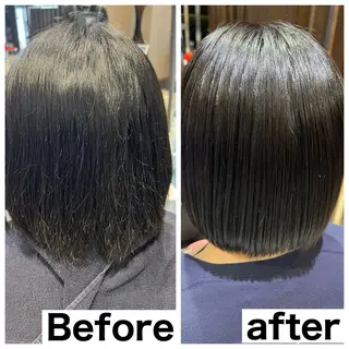 ミディアム 下條 真のヘアスタイル