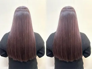 ロング レイヤーカット✂️ 若葉のヘアスタイル