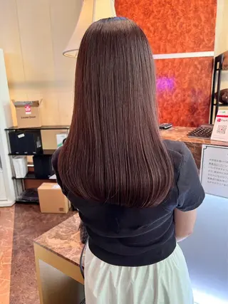 カラー 会社で浮かない ビジネスヘア/心斎橋のヘアスタイル