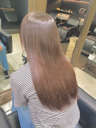 ロング カラー/縮毛矯正 ムロのヘアスタイル