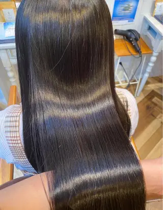 ロング 縮毛・髪質改善🩰 mai🐰ྀི🤍のヘアスタイル