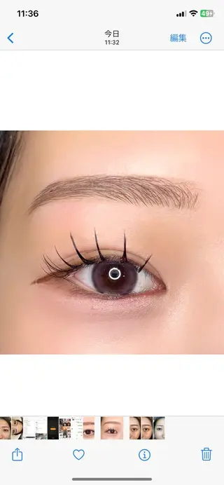アイブロウ ma'am eyesalon 錦糸町店所属・MOMI🍒美眉 スタイリング⭐︎の眉毛・アイブロウイメージ
