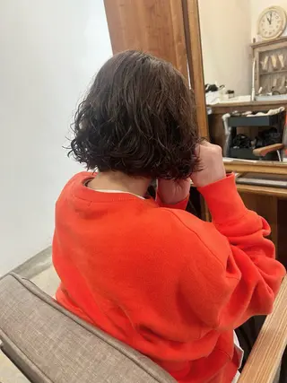 ショート パーマ 韓国レイヤー/ハイ トーン/優太のヘアスタイル