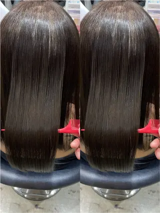 セミロング カラー レイヤー×髪質改善✨ 渋谷/佐藤侑哉のヘアスタイル