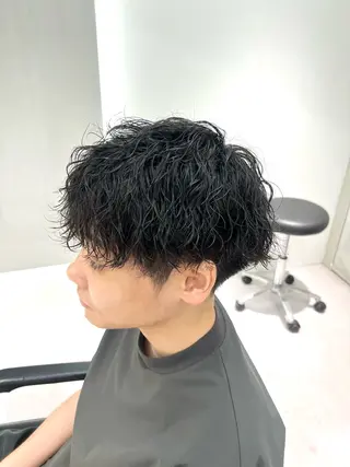 ショート ツイスパ/シャドウ 矢吹俊大郎のヘアスタイル