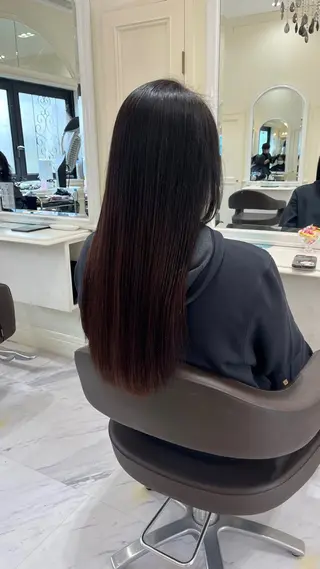 ロング くりやま ゆうかのヘアスタイル