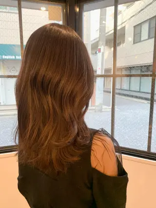 セミロング moon  ticobrae所属・こくしょう れいかのヘアスタイル