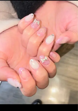 ネイル 束感まつ毛/ネイル/ LED♥KIRARAのマツエク・マツパデザイン