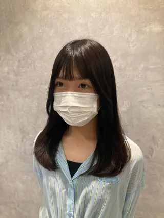 ロング HEDI所属・茨木 まひろのヘアスタイル