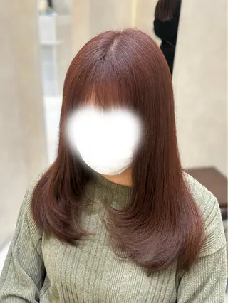 ロング カラー zina ୨୧˖* moeのヘアスタイル