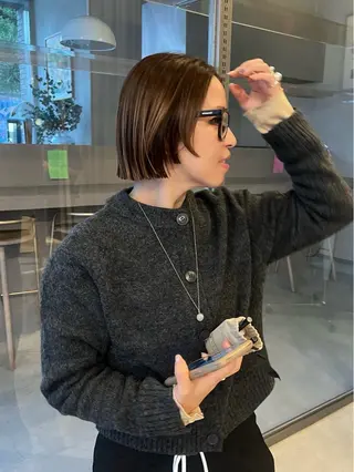 ショート di doo dah所属・本常 七夕のヘアスタイル