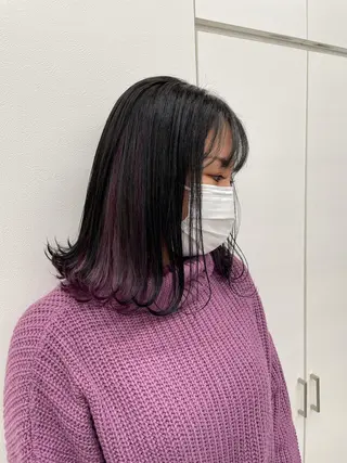 ミディアム 【美容室が苦手な方 専問美容室】MIHOのヘアスタイル