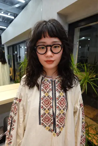 ロング パーマ ✳︎透明感カラー✳︎ ボブ✳︎nanaのヘアスタイル