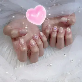 ネイル パーツ全部¥110 サロンミミのネイルデザイン