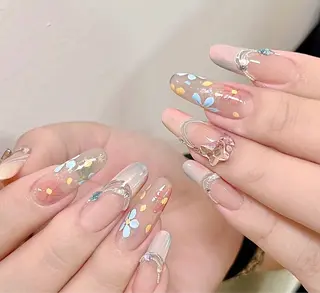 ネイル 長さだし専門店 M2 rikaのネイルデザイン