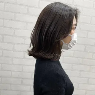 ミディアム KANAMI日暮里 韓国ヘア・メイクのヘアスタイル