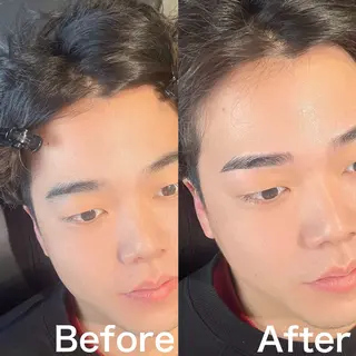 メンズ アイブロウ 5日◯ Yusukeの眉毛・アイブロウイメージ