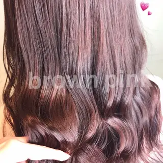 セミロング カラー ヘアアレンジ knock【ノック】所属・烏丸韓国ヘア🇰🇷 ayaka🎀のヘアスタイル