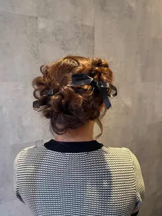 ロング ヘアアレンジ 多田 葉月のヘアスタイル