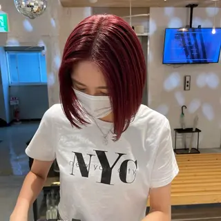 ショート カラー nameless miichiのヘアスタイル