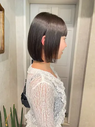 ショート ナチュラル透明感🌱 小山美樹子のヘアスタイル