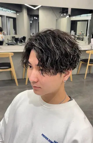 カラー パーマ メンズ fifth リュウセイのヘアスタイル