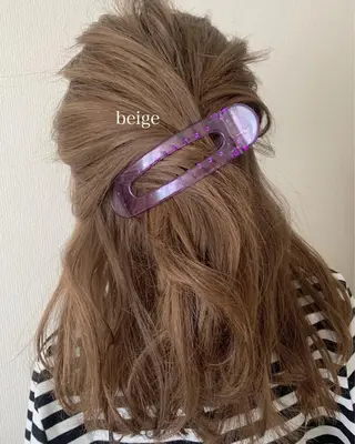 カラー ラベンダー/レイヤー スタイル🤎mamiのヘアスタイル