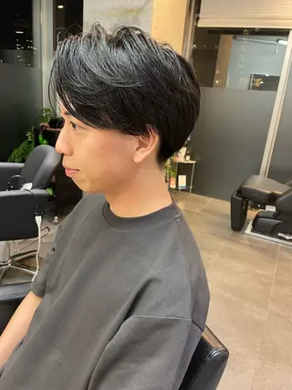 メンズ YinYang所属・川﨑 章弘のヘアスタイル