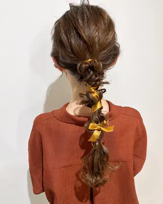 ロング ヘアアレンジ tomida yukiの眉毛・アイブロウイメージ