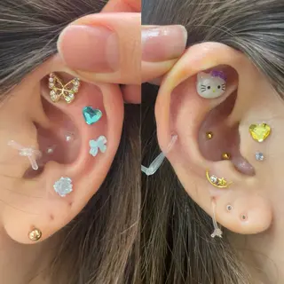 ヘアセット🎀耳つぼ 👂💎MONAMIのヘアスタイル