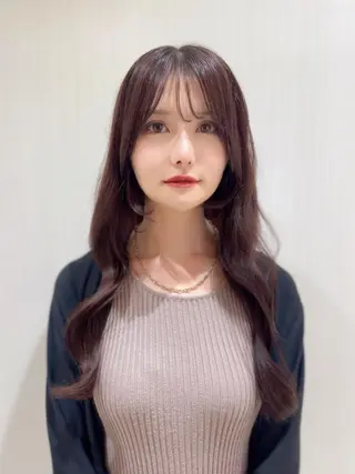 ロング カラー Ash 銀座店所属・銀座/カラー 🎀momo🎀のヘアスタイル