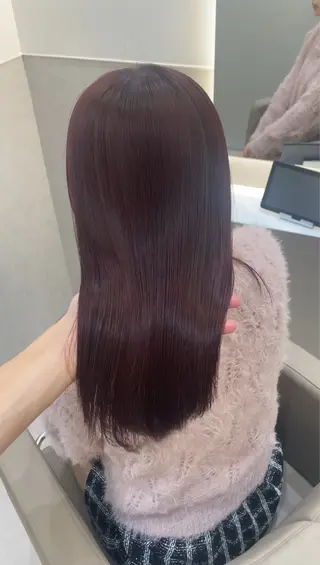 カラー 韓国🇰🇷レイヤー 似合わせ顔まわりのヘアスタイル