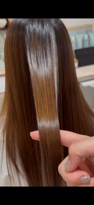 ロング 🪽羽エク/Ash 店長/折目奈央🪽のヘアスタイル