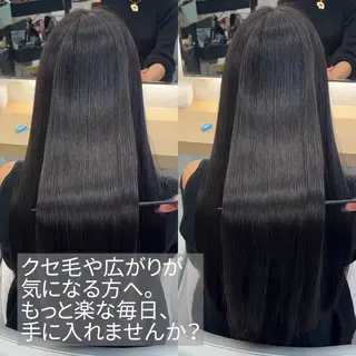 ロング 新宿No.1艶髪矯正 美艶カラー/FUKAのヘアスタイル