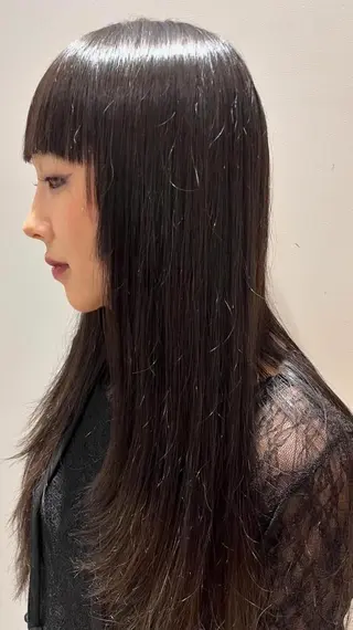 ロング NIYON HAIR宮崎真央のヘアスタイル